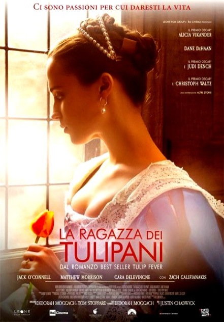 RAGAZZA TULIPANI