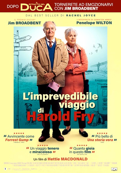 LOCANDINA L&#39;IMPREVEDIBILE VIAGGIO DI HAROLD FRY